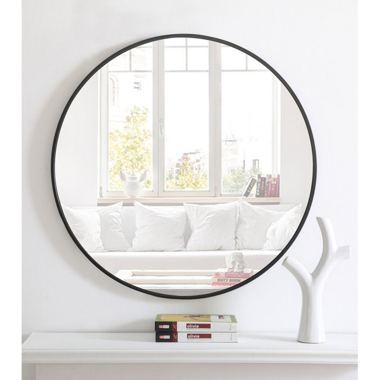 Sabine Metal Round Wall MirrorSabine Metal Round Wall Mirror